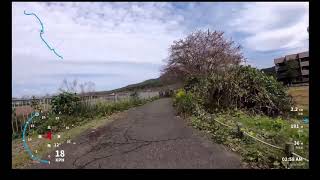 🚴20分エアロバイク用景色風景動画🚴20min cycling workout video🚴 Sanda cycling road in Japan (there and back ver)