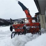 【ロータリー式除雪機】最強重機で豪快に吹き飛ばす倍速動画｜大雪｜重機｜豪雪地帯｜雪かき