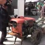 【ISEKI KF850 hand tractor】井関農機 KF850型耕運機(耕耘機)イセキ 2サイクルディーゼルエンジン 2015年栃木