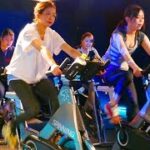 話題の暗闇エクササイズ Mossa R30 東急スポーツオアシス 南越谷 スピニングバイク spinning bike