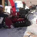 ヤナセ 除雪機 オーガ シューター 電動化