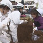 埼玉県のチームが優勝 寒空の下「全国穴掘り大会」