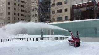 除雪機in札幌