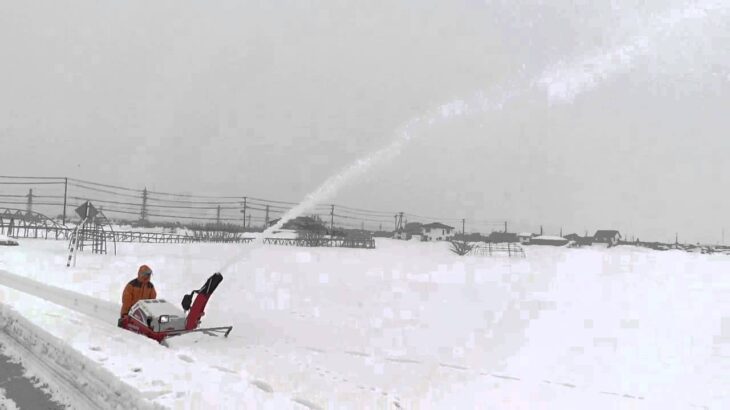 15馬力 改良仕様 除雪機 ②