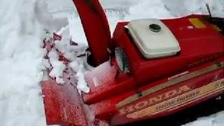 除雪機ＨＯＮＤＡ　Ｓ１００Ａ.AVI