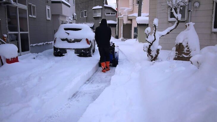 ヤマハの除雪機は静かでハイパワー!!　YS-870JT