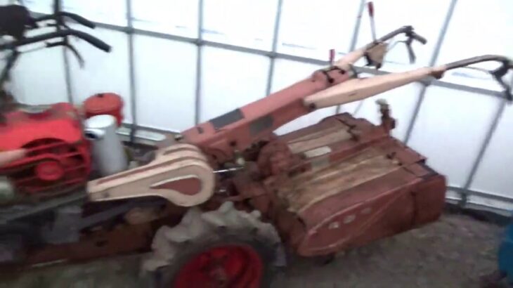知ってる？古き時代のクボタ耕運機カラー（ベージュ・茶色系）昭和30年代こんな色の耕運機があったんよ～