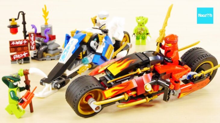 レゴ ニンジャゴー カイとゼンのバイクレース 70667　／ LEGO Ninjago Legacy Kai’s Blade Cycle & Zane’s Snowmobile