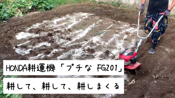 欲しくなる！？HONDA耕運機「プチな FG201」をいっぱい詰め込んでみた！