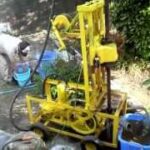手作り井戸掘り機・homemade Well Drilling machine