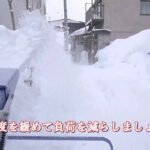 ヤマハの除雪機は最高だべ!!　縦長敷地も楽々除雪!!