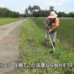 法面草刈り　マキタ充電式草刈り機　21/07/08 Vol.926