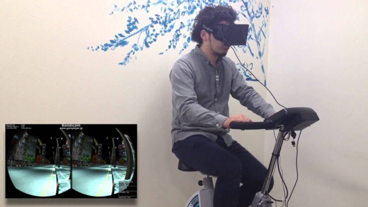 Oculus Rift × エアロバイク