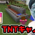 【マインクラフト】初めてのTNTキャノンで大惨事…【ヒカキンのマイクラ実況 Part186】【ヒカクラ】