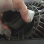 カーエアコン故障中　コンプレッサー交換　オルタネーター脱着編　part1 　vw golf4 Repair car’s air conditioner cheaply