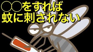 【蚊対策　蚊に刺されやすい人と刺されにくい人が何故いるのか？】庭や屋外で蚊に刺されない最強の方法を教えます】あることをすれば蚊に刺されやすい人も蚊に刺されなくなります（害虫対策）