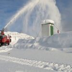 【ワドー44馬力 除雪機】ビュンビュン飛ばす！　　＃北海道＃美瑛＃農業＃除雪＃気持ちいい＃ワドー