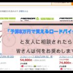 ロードバイク 予算8万円なら何がお奨め？