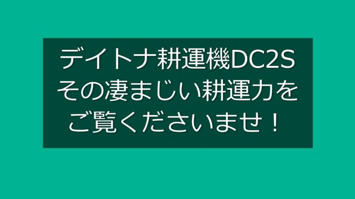 必殺石起こしの技！【デイトナ DC2S】家庭用小型耕運機