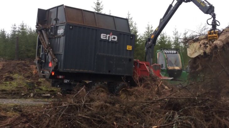 Erjo 9/93 Wood chipper