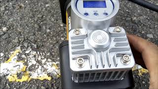 電動エアーコンプレッサー　JB7ライフ　タイヤの空気圧調整