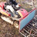 オーレック(キョーリツ)乗用草刈機に、枝集めアタッチメントを自作してみた！