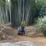 夫婦で京都みたいな竹林を作る！最後は粉砕機　アルティジャーナロッソ