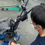 オリジナル電動耕運機：ハイテク近未来型初号機完成！ Part2 W