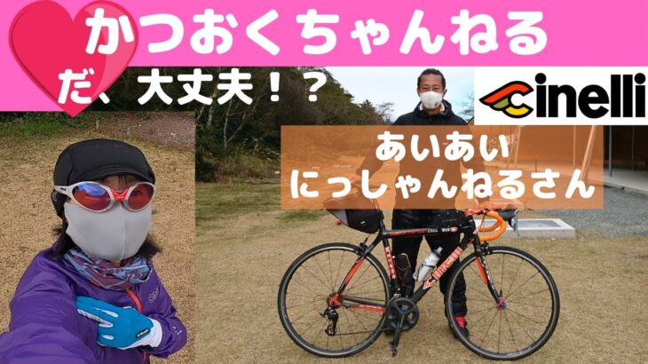 【カツオク愛車チェック第１弾】にっしゃんのロードバイク【cinelli】