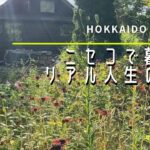 【ガーデニング】北海道ニセコにある大きな土地。これから始まるお庭作りと素敵な田舎生活。