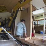 チビ小屋ＤＩＹリフォーム　ＮＯ 36　（コンプレッサーなどを乗せる　棚を作ろう！）