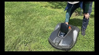 【ロボット草刈り機】ハスクバーナ Automower（オートモア）を果樹園（りんご園）で使ってみて