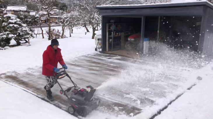 Briggs & Stratton 1222EE シングルステージ除雪機