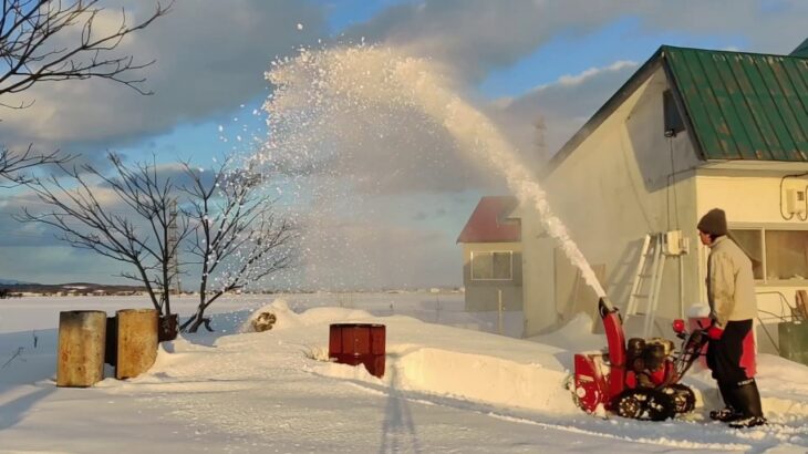 ホンダ除雪機HS80のエンジオイル交換