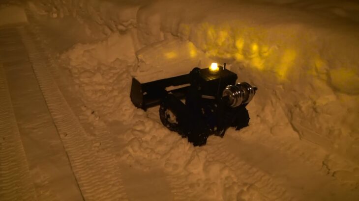 RC除雪機　-Remote Control Snow Plow-