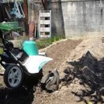 野菜作り　クボタ 充電式耕運機　サイレント　采レント　kubota tme20  耕す　Electric cultivator　動画