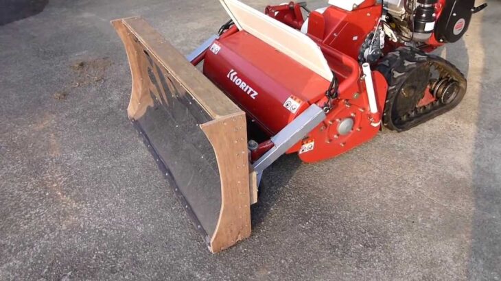 草刈り機改造　自作除雪機