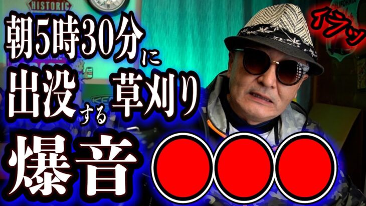 ここ10年間、夏の朝に悩まされてます、、草刈り機による騒音のその原因と対策について。