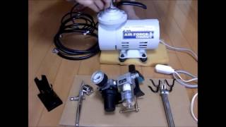 AIR BRUSH COMPRESSOR コンプレッサー/エアブラシ 造形村 エアフォース1