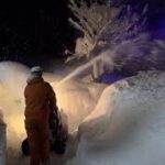 【田舎暮らし】2022年大雪の記録 2022.1.21