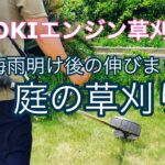 [移住生活]HiKOKIエンジン草刈り機［庭の草刈り］