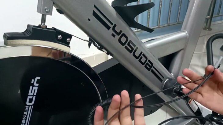 YOSUDA摩擦式スピンバイク-センサー配線交換動画