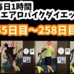 アラフォー主婦の毎日1時間エアロバイクダイエット255日目～258日目！少し変化を取り入れてやる気をアップ！