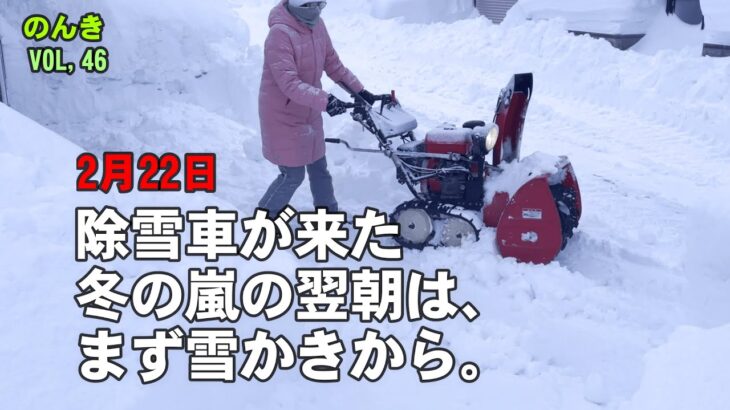 道民も驚く連続する災害級の2月の吹雪・除雪機フル稼働・なのに今週末の道央の最高気温は+８℃？