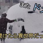 2022年 2月6日   札幌またまた大雪！自宅の除雪風景
