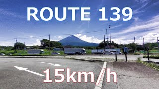 ROUTE 139 15km/h　Cycle machine training movie サイクルマシン・エアロバイク／トレーニング・エクササイズ