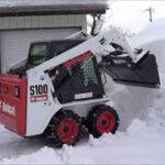 除雪機　ボブキャット　bobcat s100  24.8馬力　ディーゼル　ジョブサン