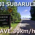 FUJI SUBARULINE 30km/h　Cycle machine training movie サイクルマシン・エアロバイク／トレーニング・エクササイズ