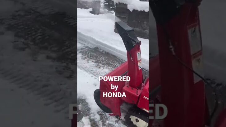 HONDA HYBRID 除雪機