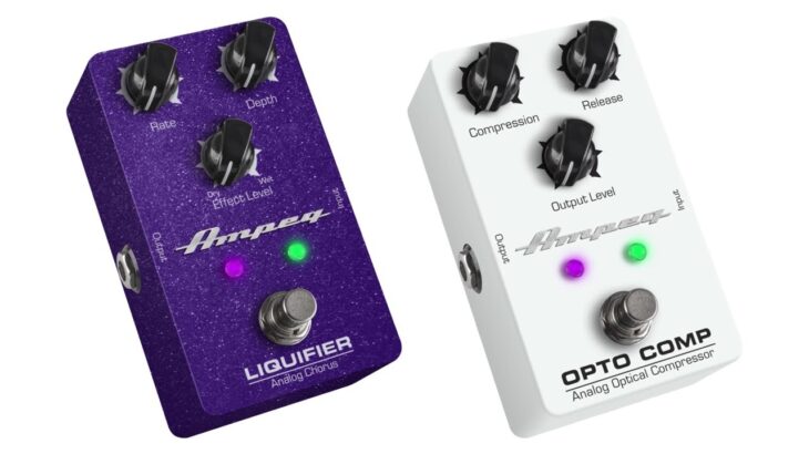 「Opto Comp コンプレッサー」「Liquifier アナログ・コーラス」概要 | Ampeg